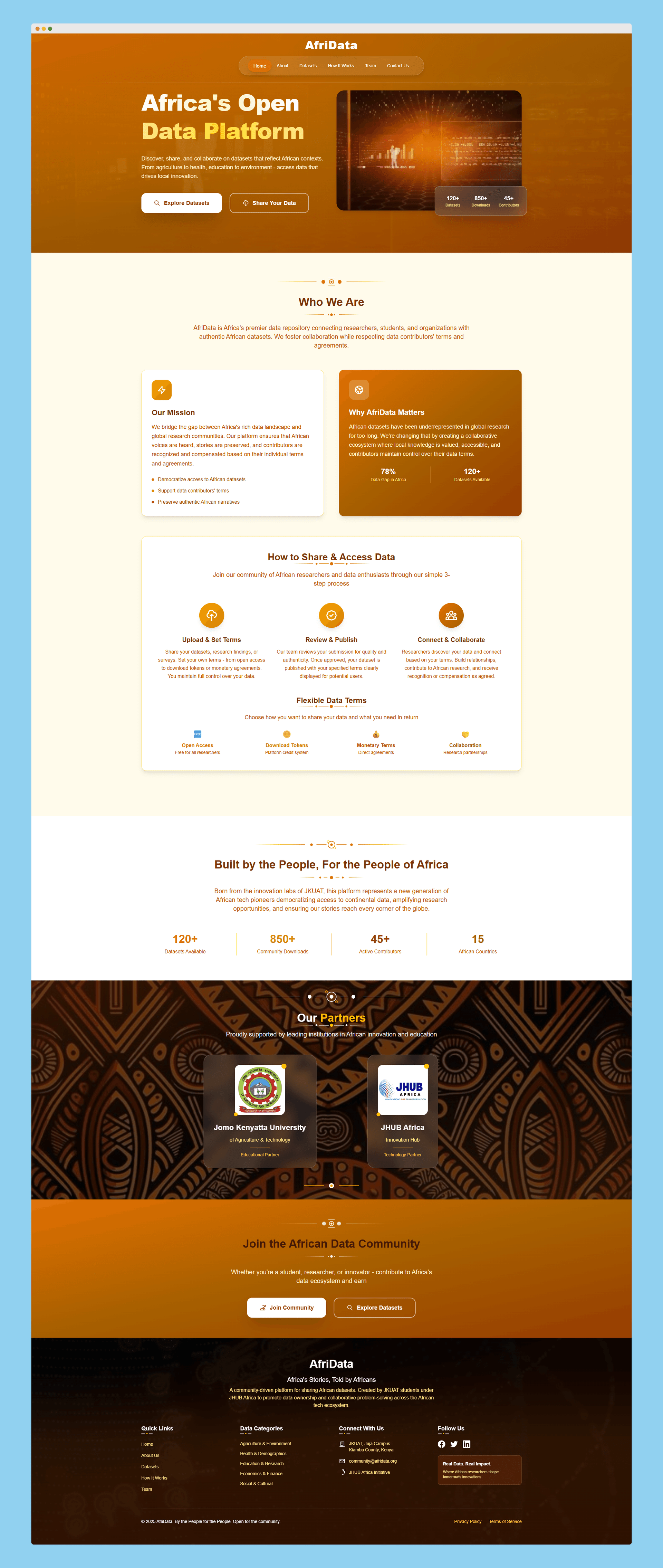 AFRIDATA Team Project