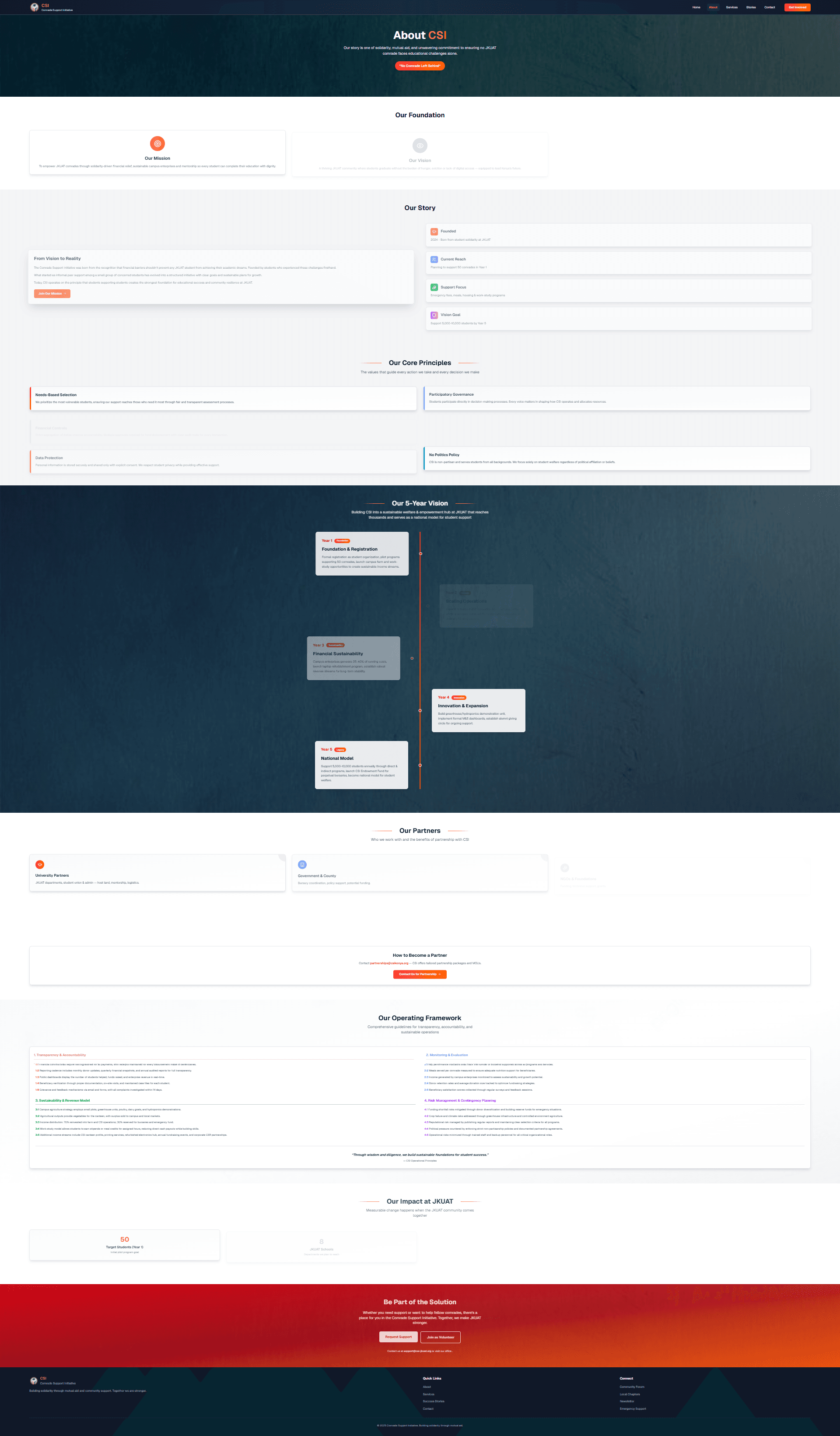 Comrade Support Initiative