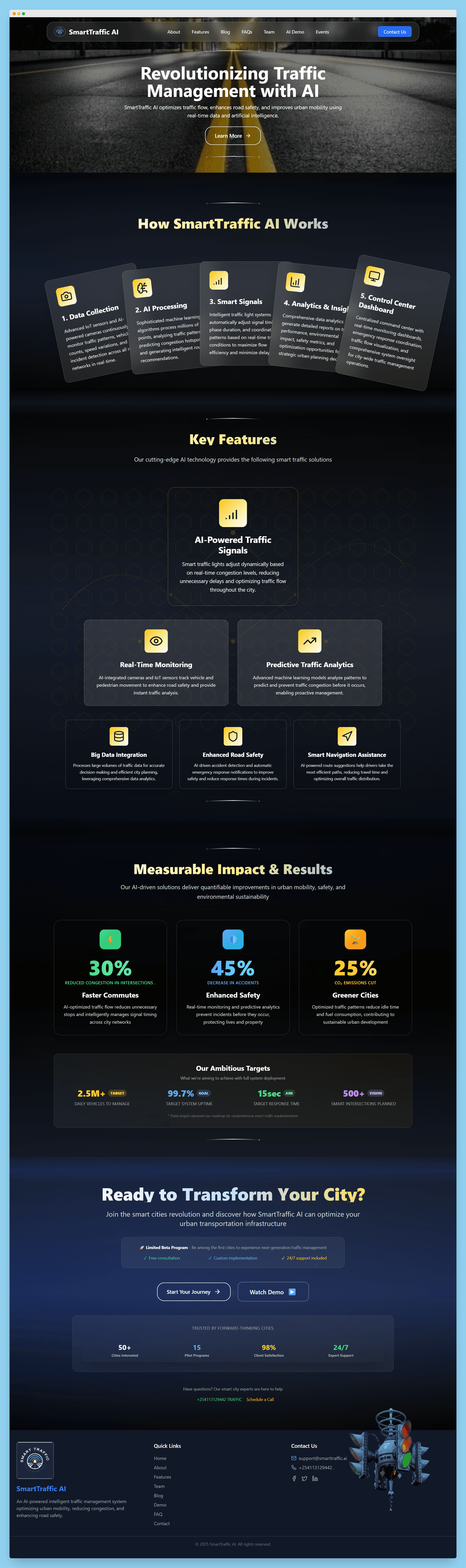 Smart Traffic Management System